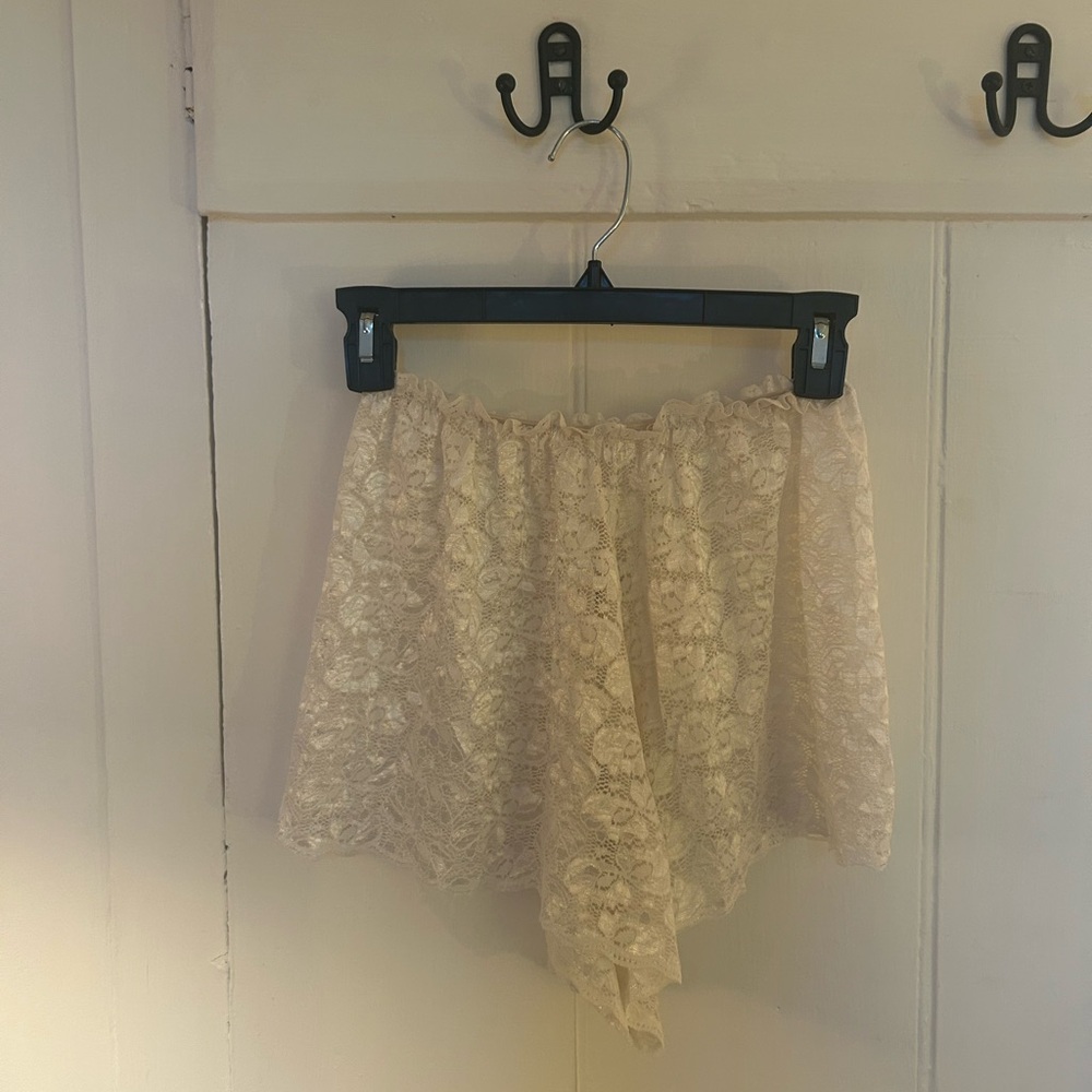 American Apparel Lace Shorts